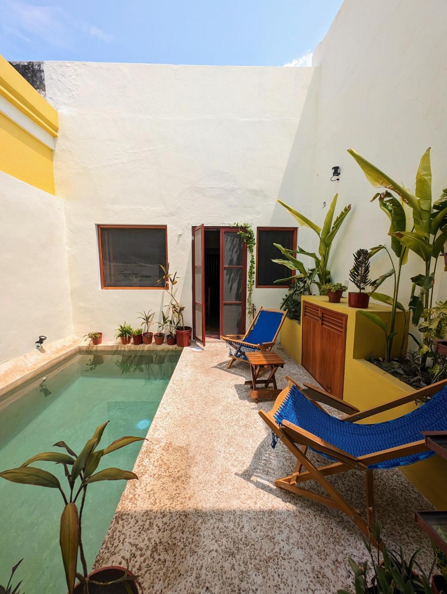 Casa Mi Maria Apartment Campeche Bagian luar foto